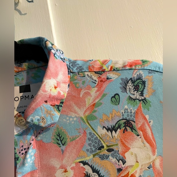 Men’s Topman Button Down Short Sleeve ( XS ) - Picture 2 of 4